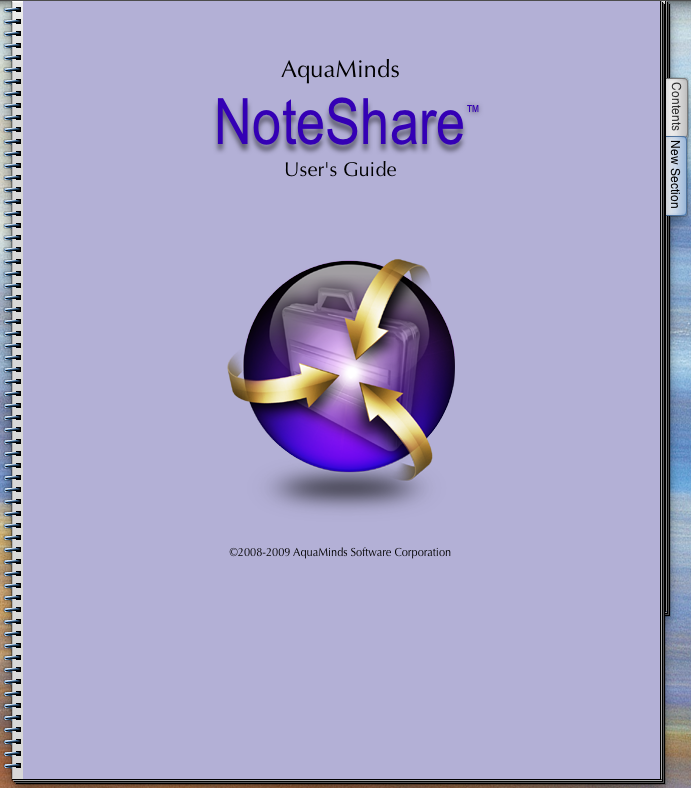 NoteShare 2.5 : Work Area