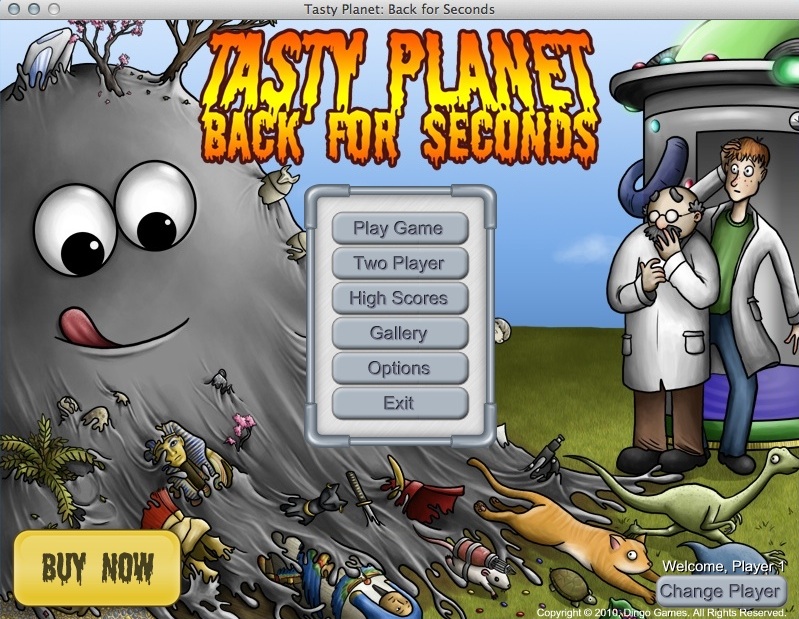 Tasty Planet - Back for Seconds 1.2 : Main Menu