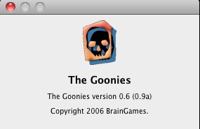 The Goonies 0.6 : About