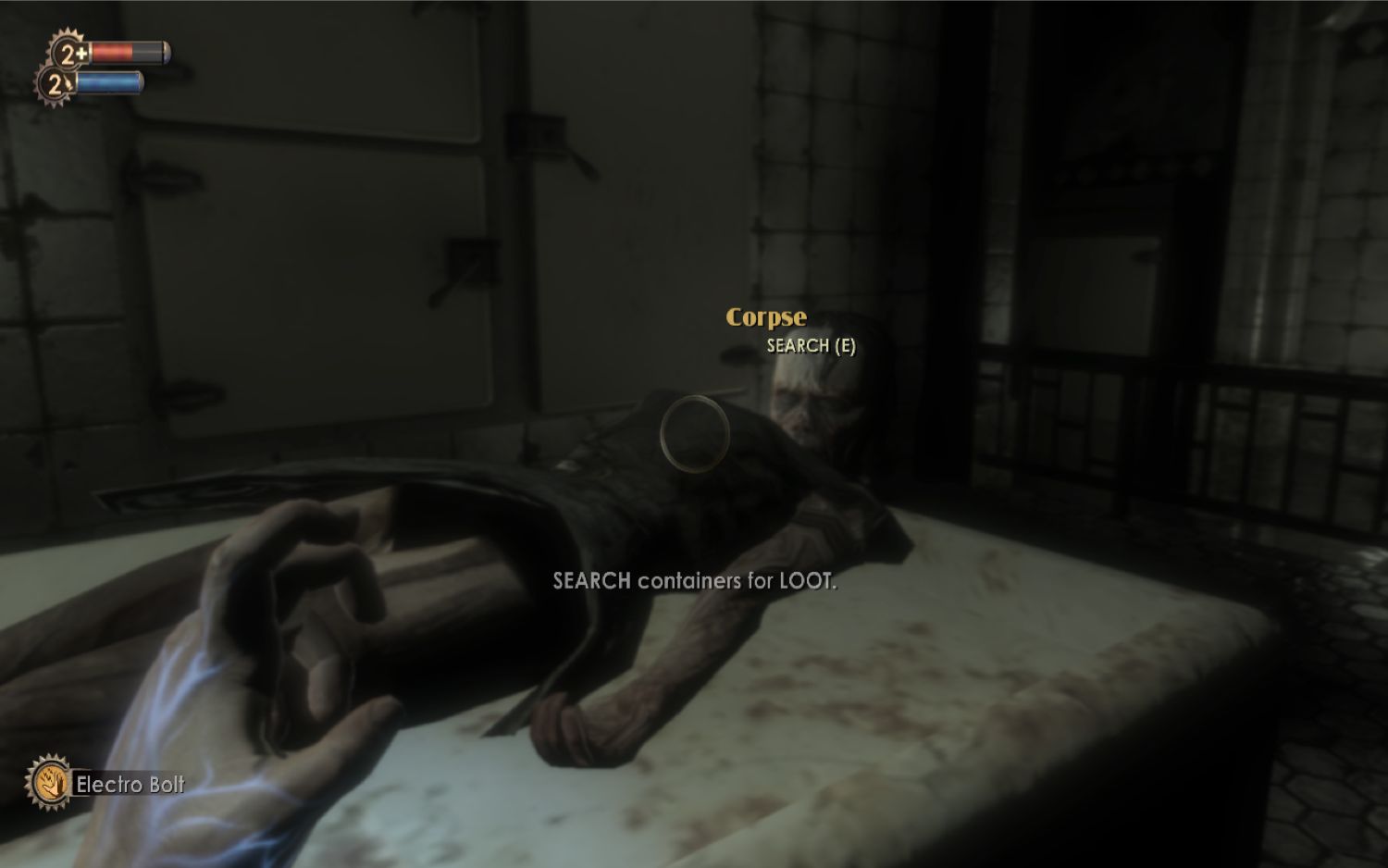 Bioshock 1.1 : Searching a Corpse