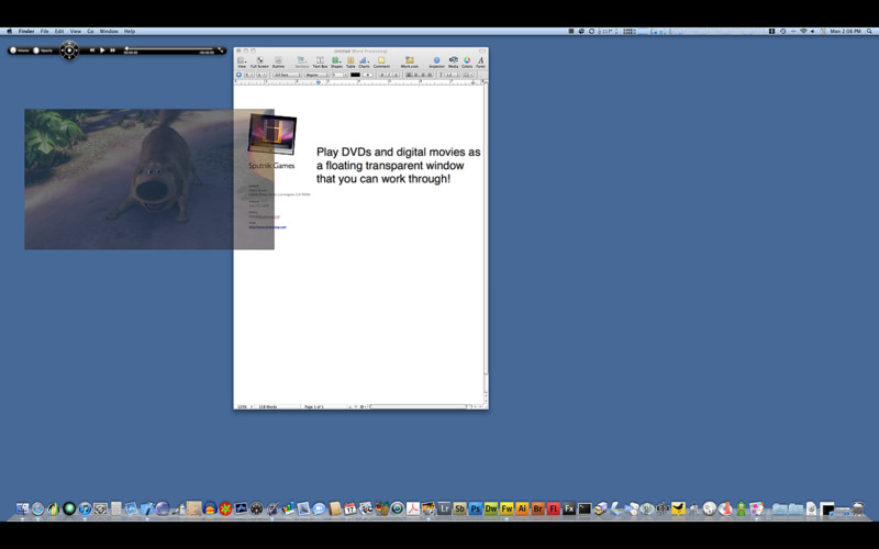 DVDesktop 1.1 : DVDesktop screenshot