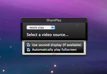 SharePlay 1.2 : Main window