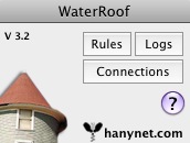 WaterRoof 1.0 : Main window
