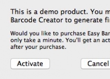 barcode producer activation code mac