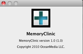 Memory Clinic 1.0 : About