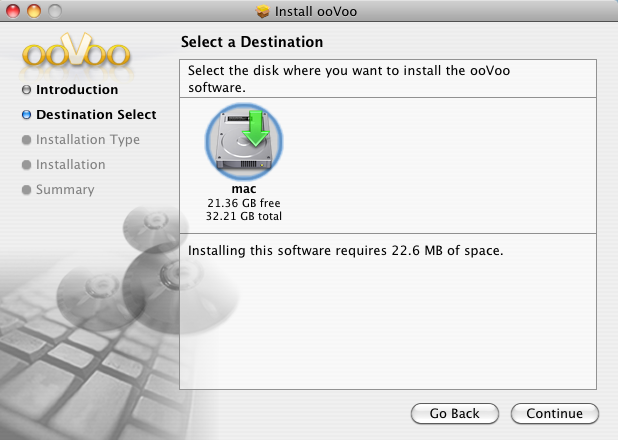 ooVoo 3.0 : Installation: Disk Space