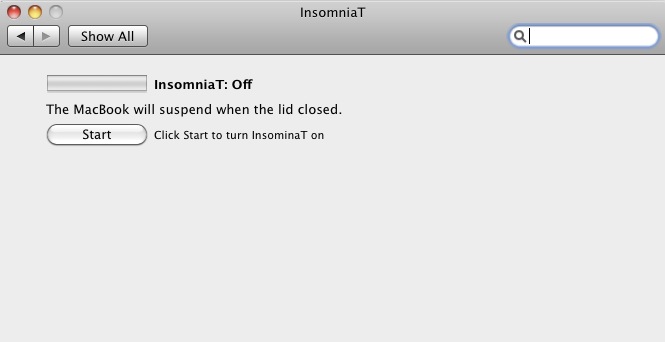 InsomniaT 3.0 : Module off