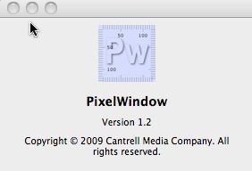 PixelWindow : Main window