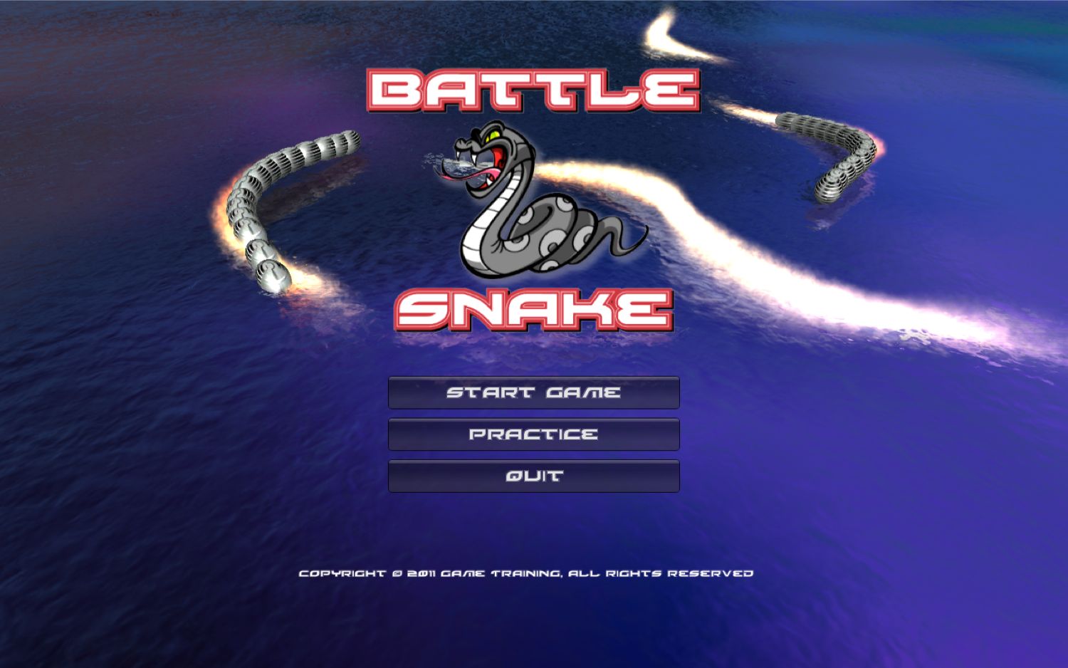 Battle Snake 1.0 : Main Menu