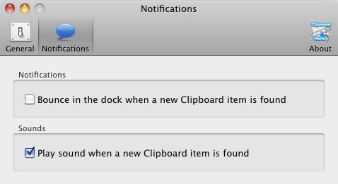 Clipboard History 1.1 : Notifications