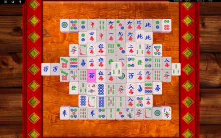 Astraware Mahjong screenshot