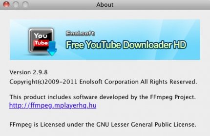 enolsoft youtube converter hd for mac