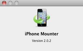 iPhone Mounter 2.0 : About window