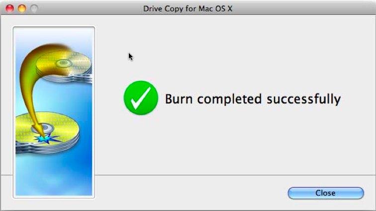 Paragon Drive Copy for Mac OS X 8.0 : Main window
