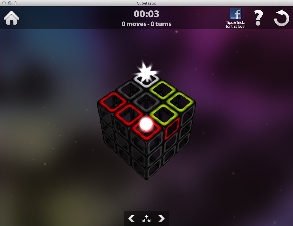 Cubetastic 1.0 : Gameplay Window