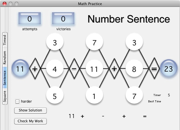 Math Practice 2.6 : Number sentence