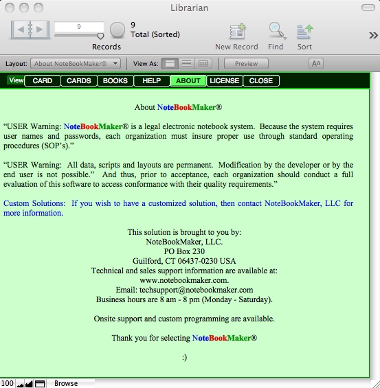 NoteBookMaker8 12.0 : Main window