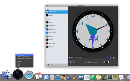 Dock Clock 3 screenshot