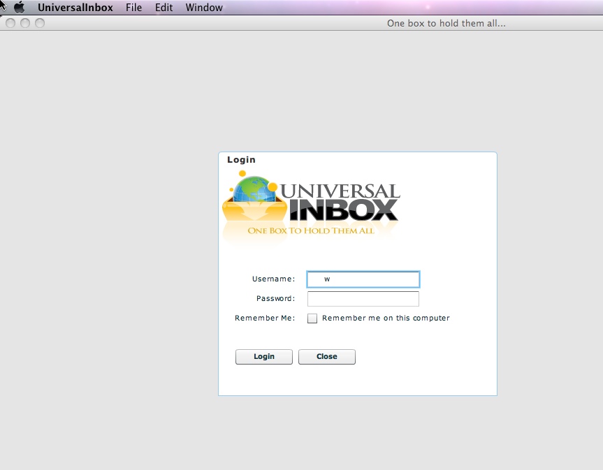 UniversalInbox 0.9 : General View