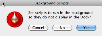 iBackground Scripts 1.6 : Program Window