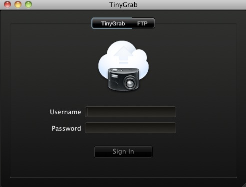 TinyGrab 2.0 : Main window