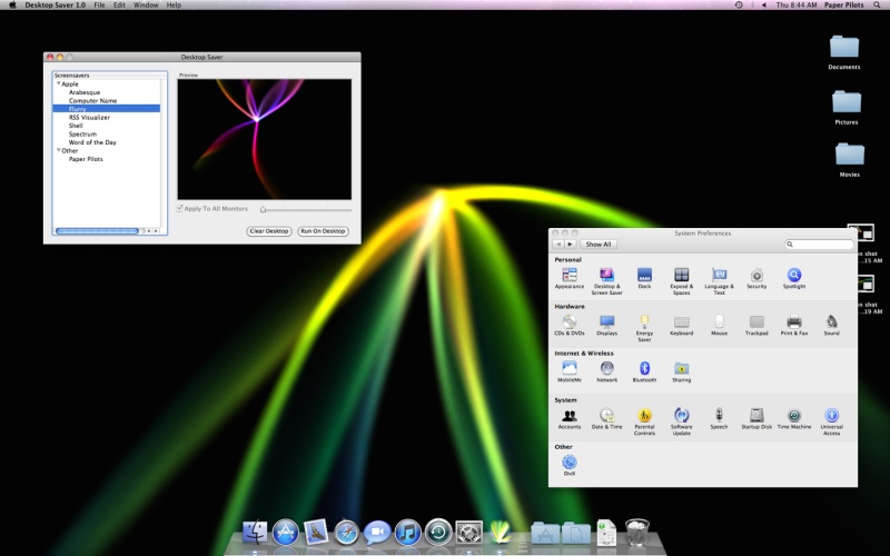 Desktop Saver 1.2 : Main window