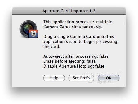 Aperture Card Importer 1.2 : main