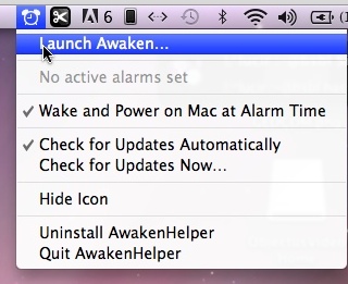 AwakenHelper 5.0 : Main window