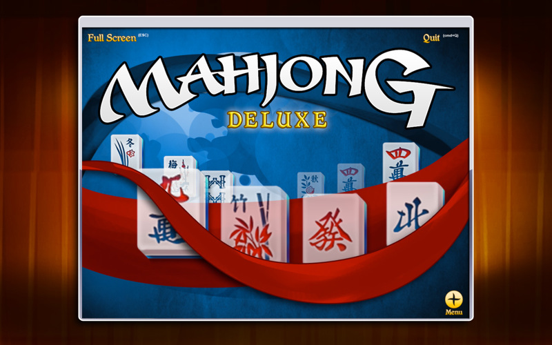 Mahjong Deluxe 1.0 : Main window
