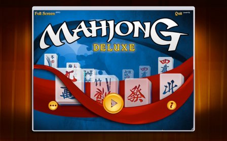 Mahjong Deluxe screenshot