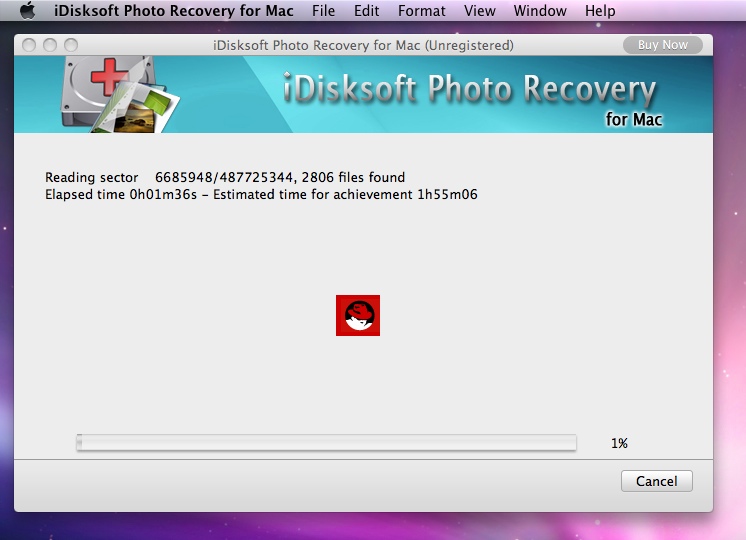 iDisksoft Photo Recovery for Mac 2.3 : General View