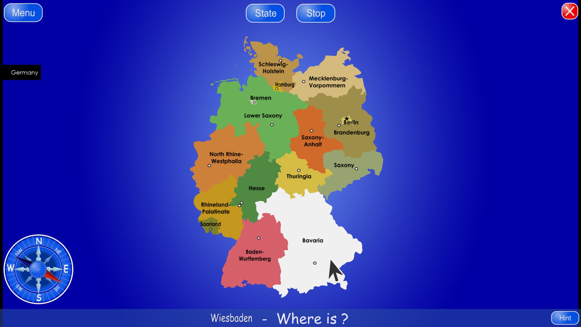 States of Germany 1.1 : Game