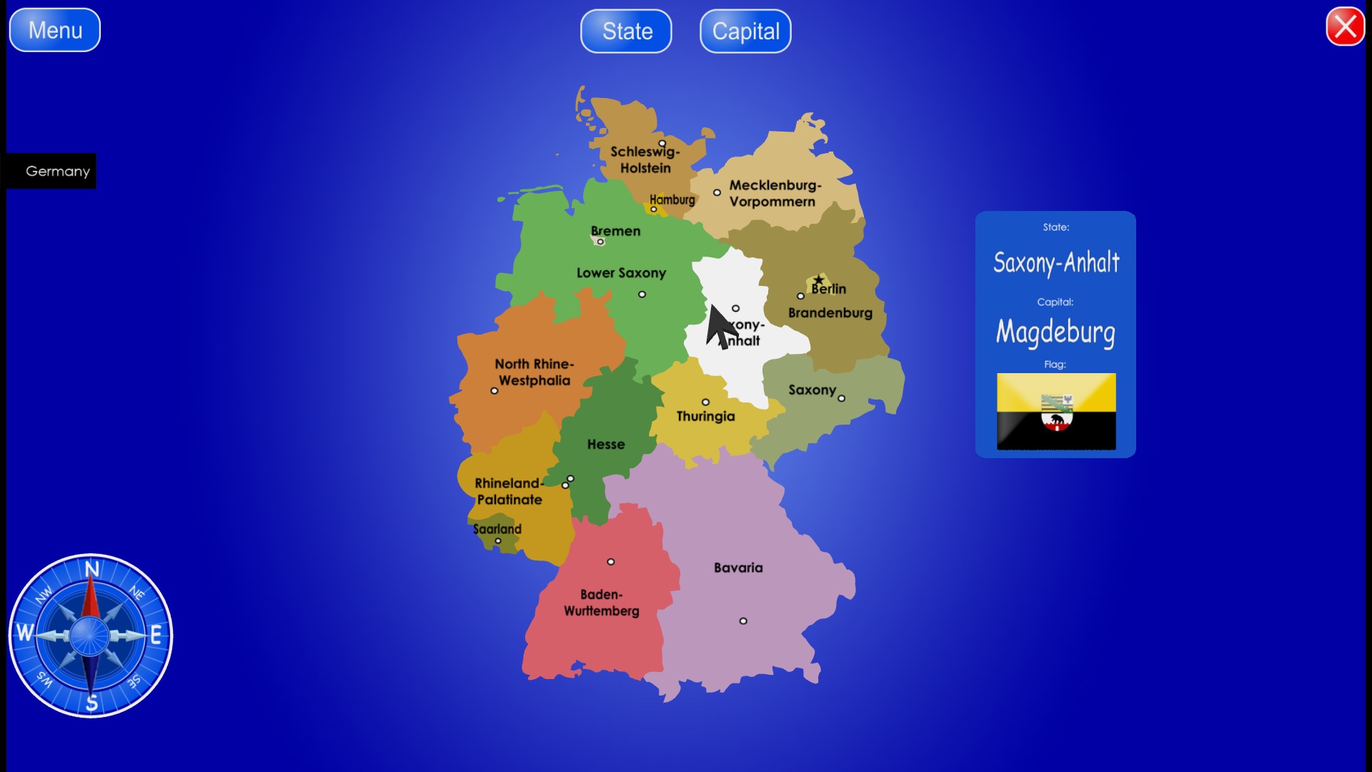 States of Germany 1.1 : General view