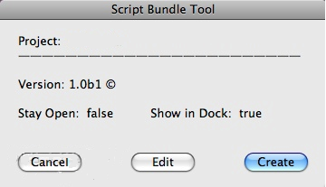 Script Bundle Tool 4.2 : General view