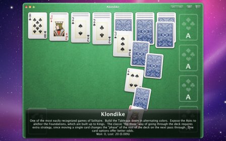 Mondo Solitaire screenshot