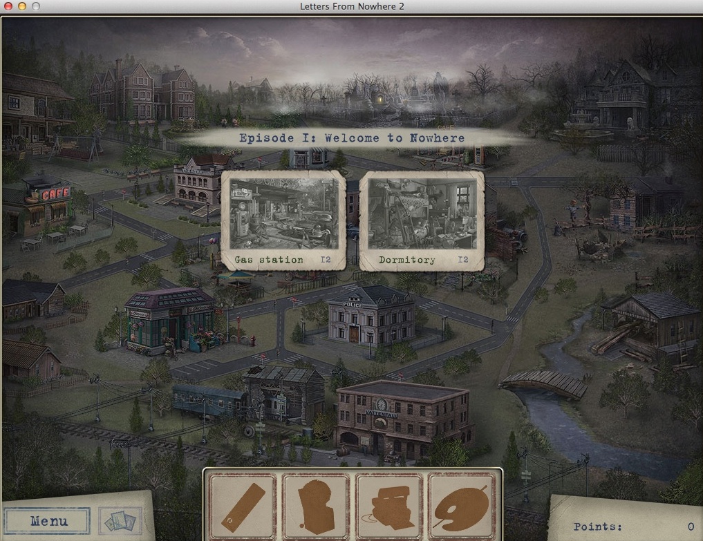Letters From Nowhere 2 1.5 : Level Map