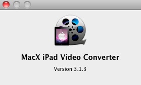 MacX iPad Video Converter 3.1 : About window