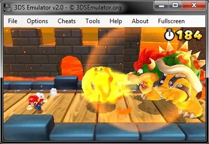 3DS Emulator 2.0 : Gameplay Window