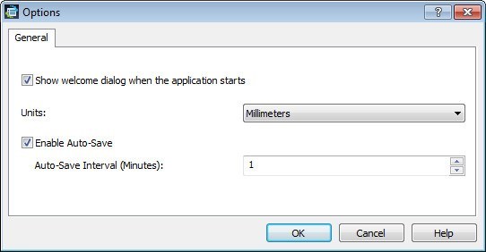 Express Points Presentation Software 1.0 : General Settings