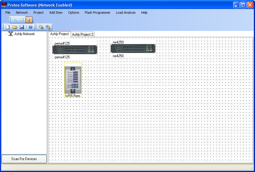 Protea System Software 5.1 : Main window