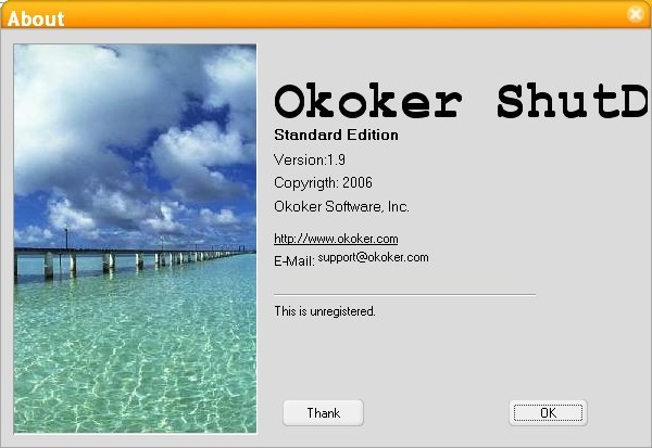 Okoker Shutdown Expert 1.9 : About Okoker Shutdown Expert