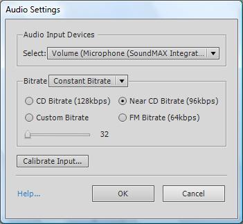 Adobe Captivate 5.5 : Audio Settings