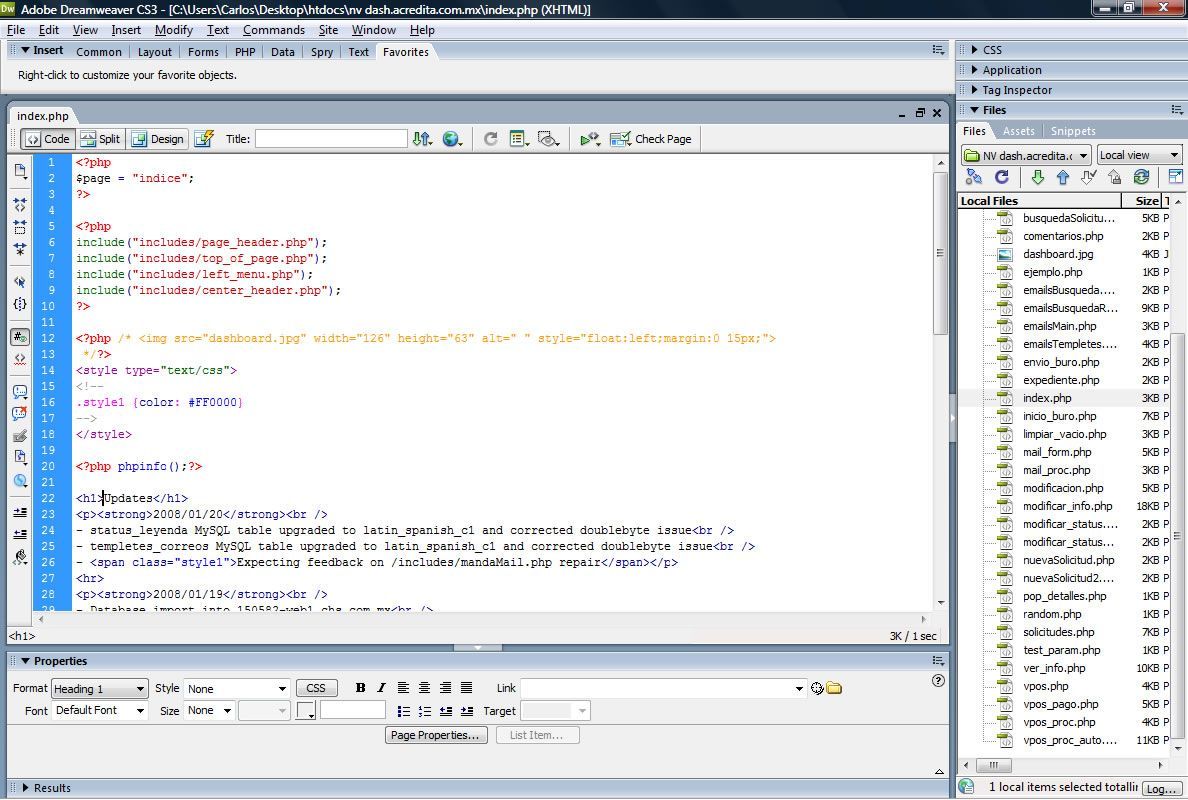 Adobe Dreamweaver 9.0 : Dreamweaver coding view