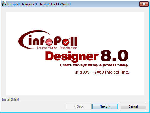 Infopoll Designer 8.0 : Main window
