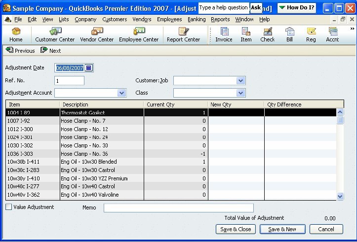 Mitchell1/ShopKey QuickBooks Integrator 1.1 : Main Window