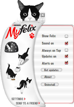 MyFelix 2.1 : Options Window