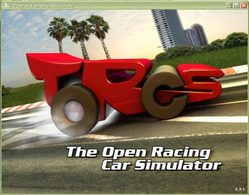 TORCS - The Open Racing Car Simulator 1.3 : First Screen