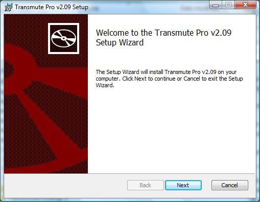 Transmute Pro 2.0 : Installation