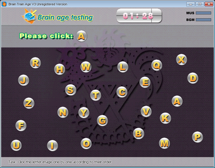 Brain Train Age 3.9 : Brain Age Testing