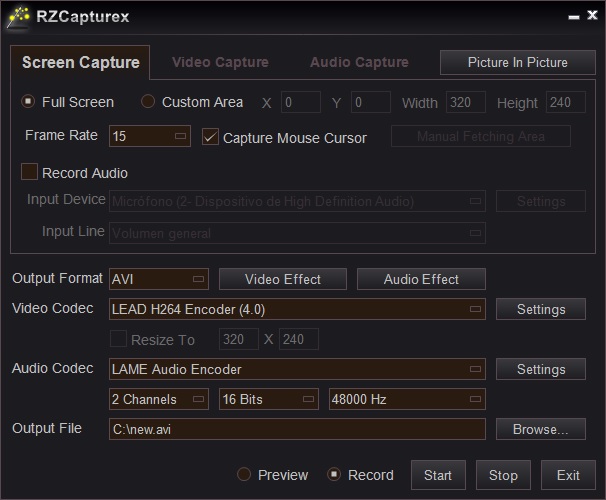 Easy Video Maker 6.0 : Capture Screen